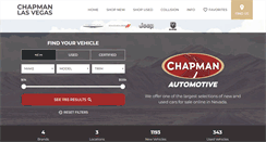 Desktop Screenshot of chapmanlasvegas.com